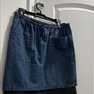 APC Vivid Denim Blue Women's Skirt